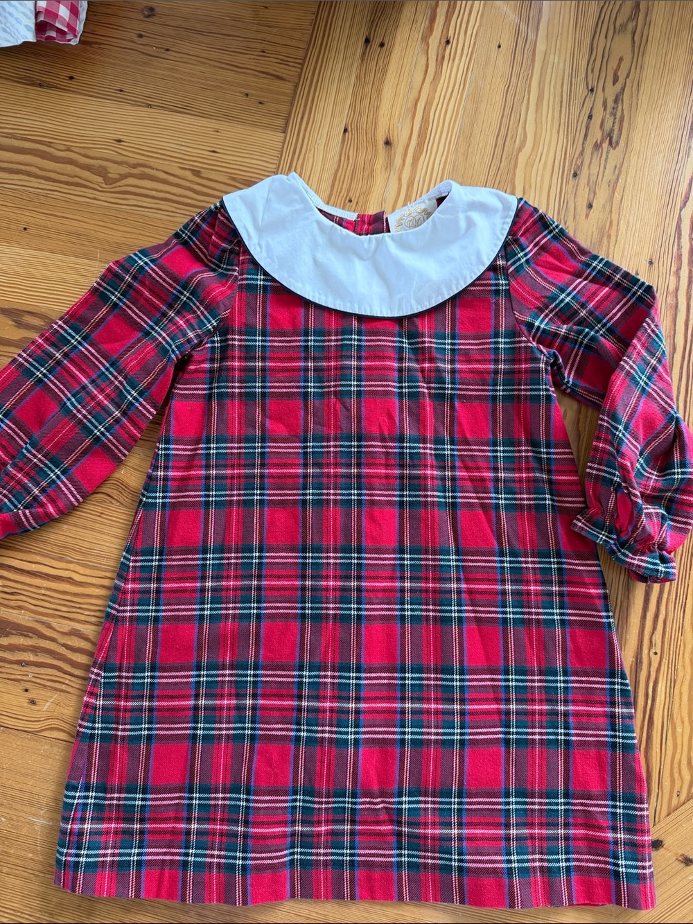 The Beaufort Bonnet Company plaid holiday dress